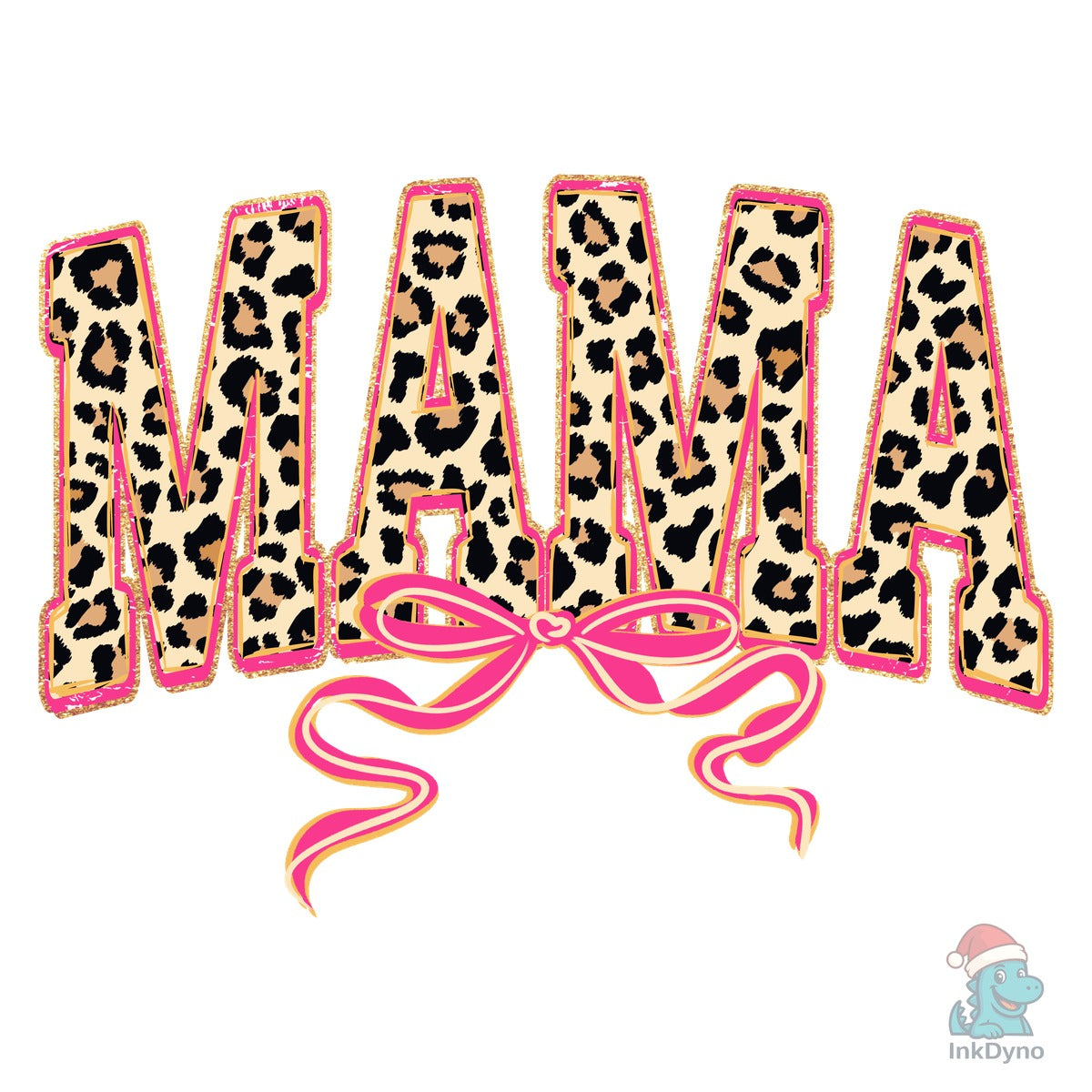 Mama Leopard Print Preppy Coquette