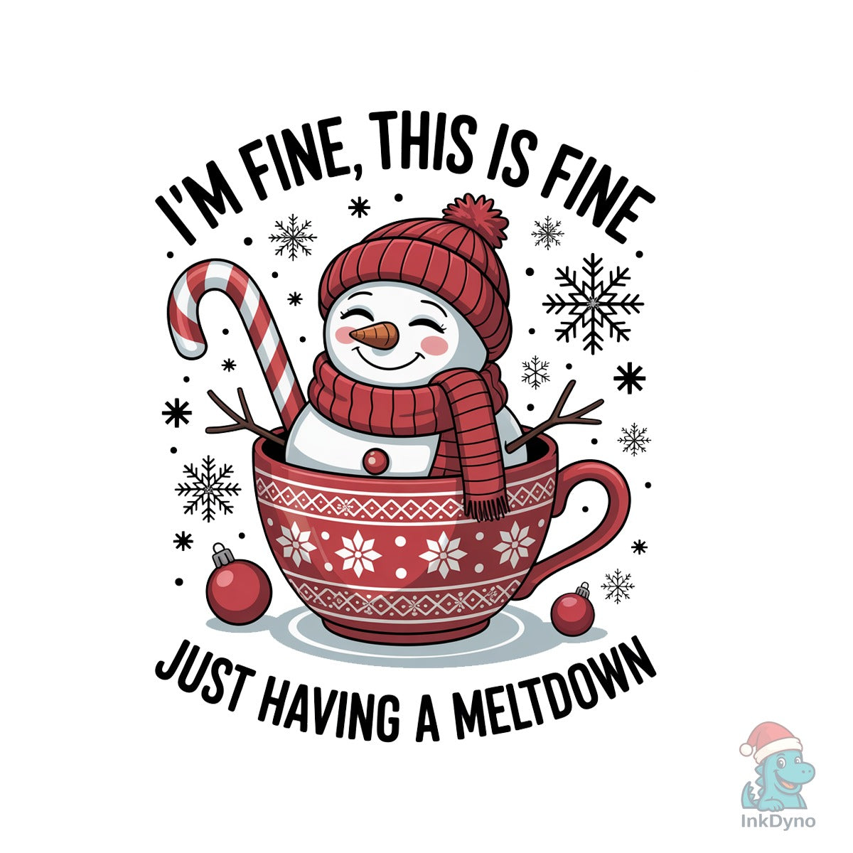 Funny Christmas Just Having a Meltdown