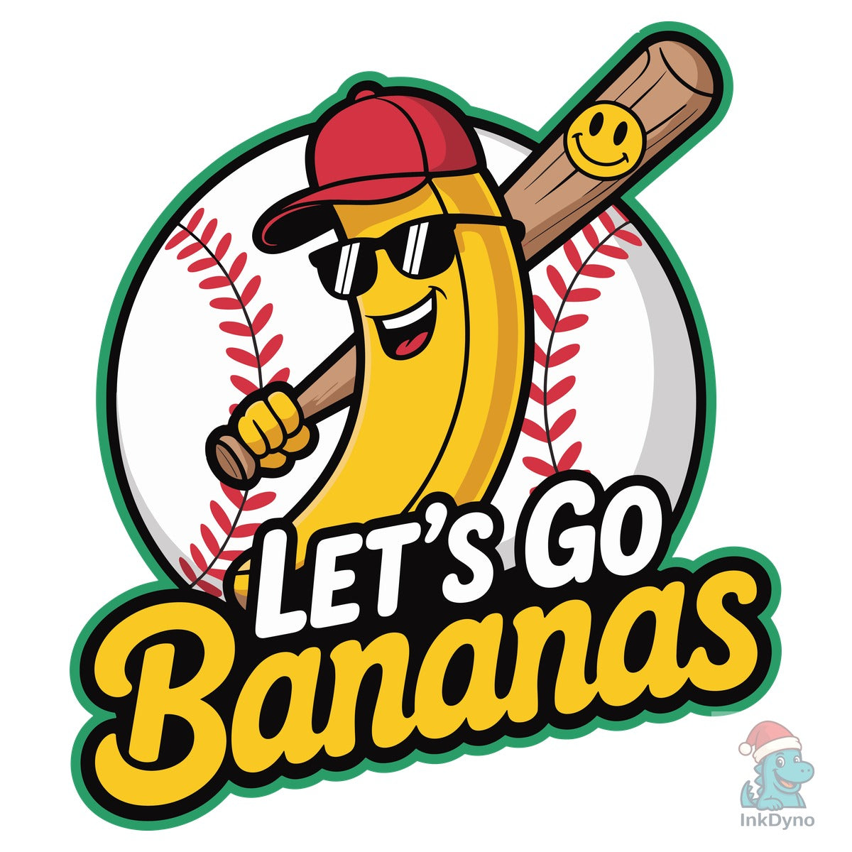 Let's Go Banana Sports Team Mascot
