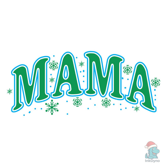 Mama Christmas Merry Christmas - DTF Transfer