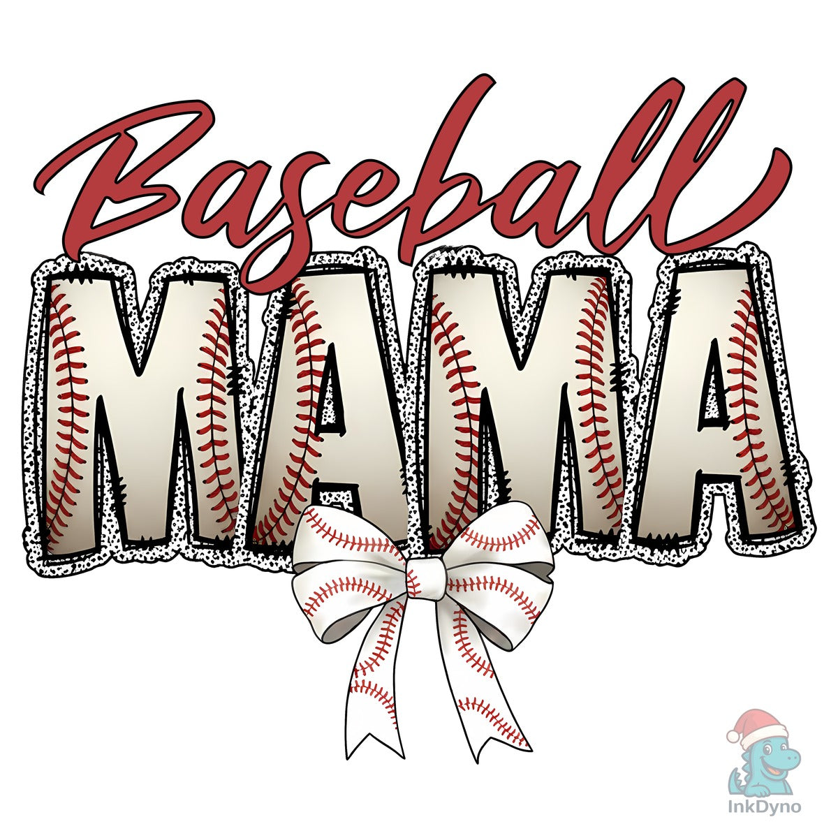 Baseball Mama Game Day Coquette Preppy