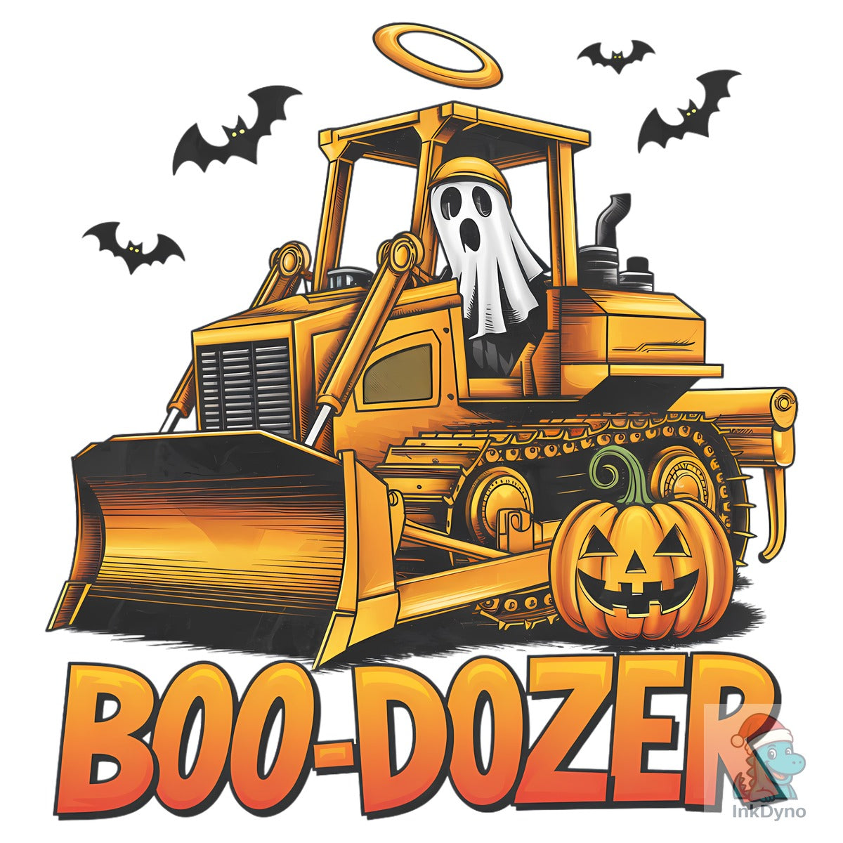 Boo-Dozer Ghost Bulldozer