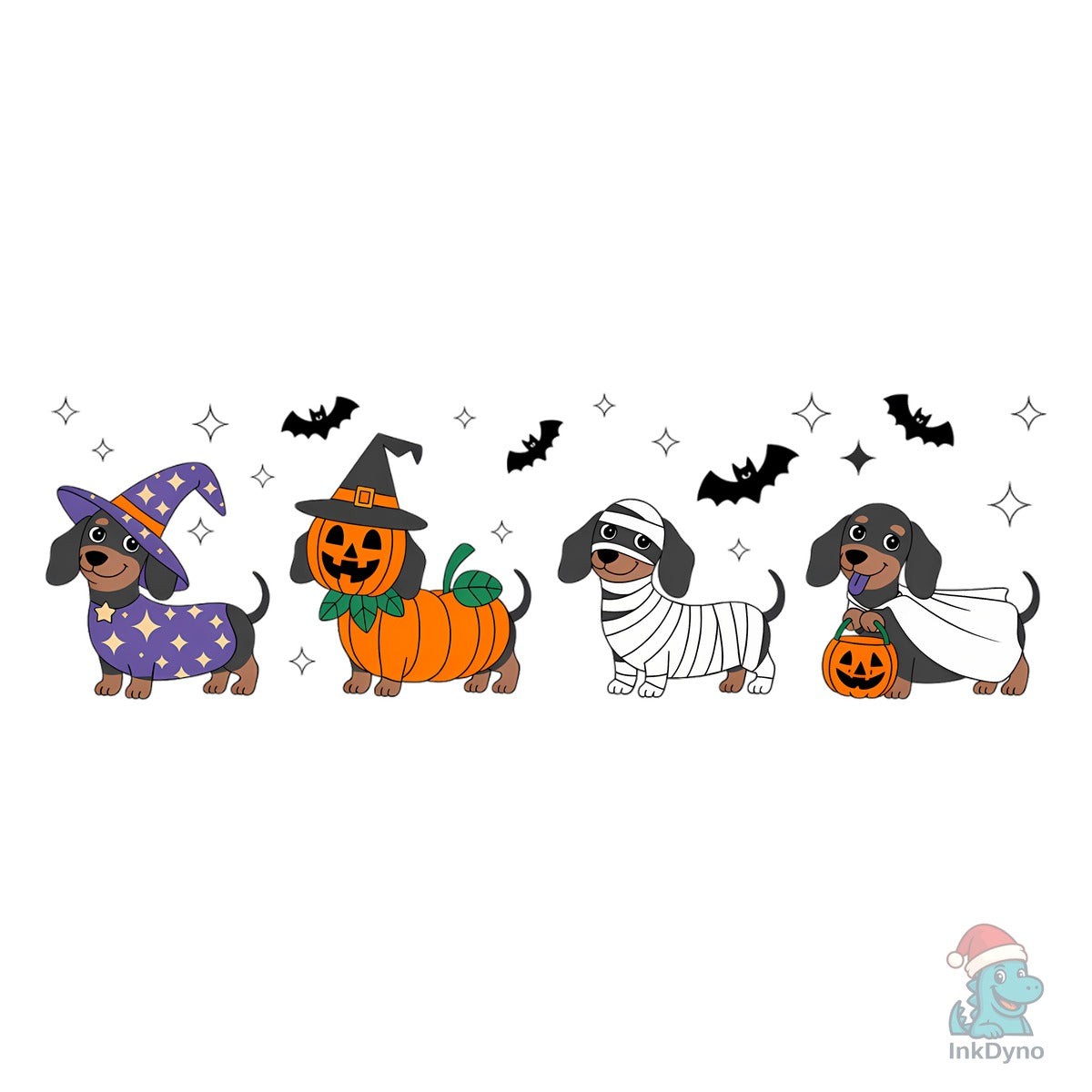 Dachshund Halloween Costume Set