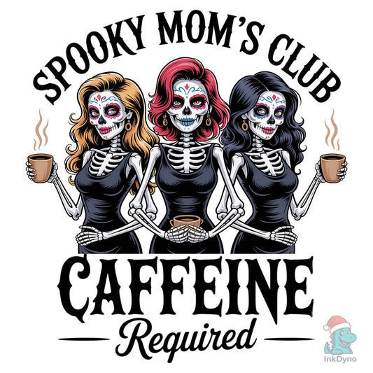 Spooky Mom's Club Halloween - DTF Transfer