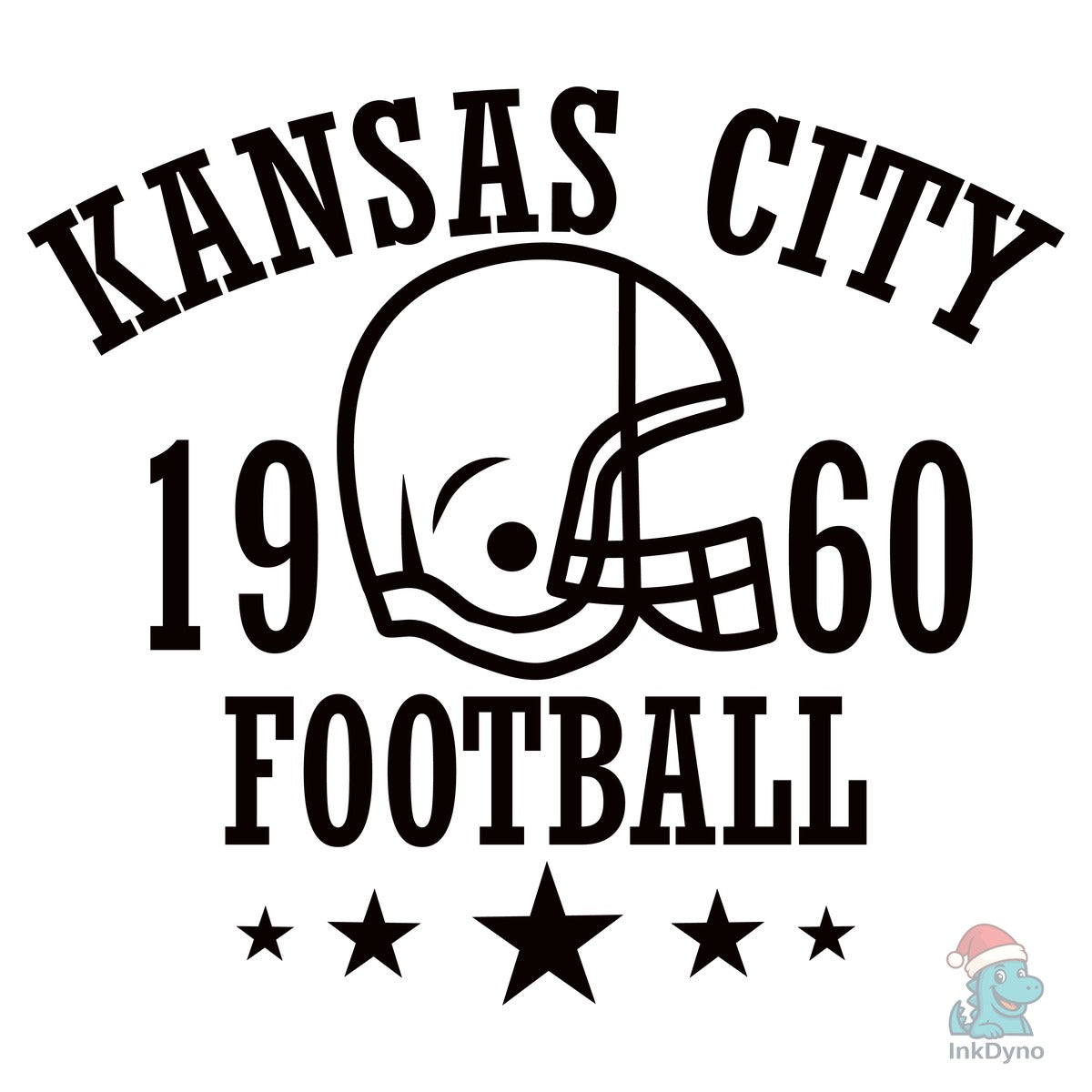 Vintage 90s Style Kansas City Football