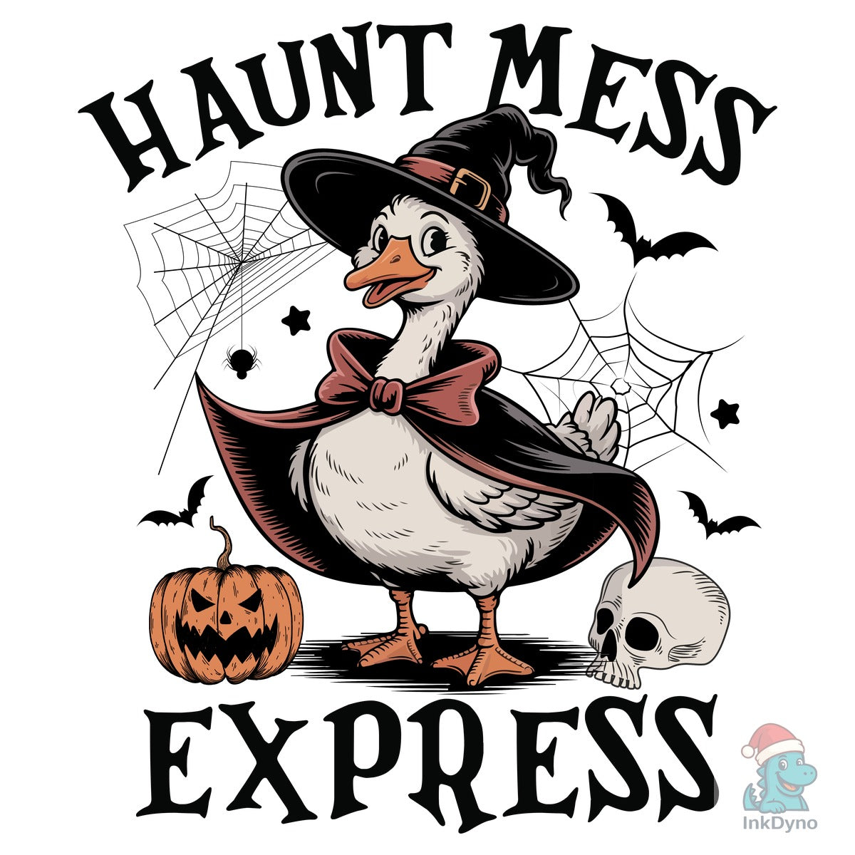 Funny Halloween Goose Spooky Goose