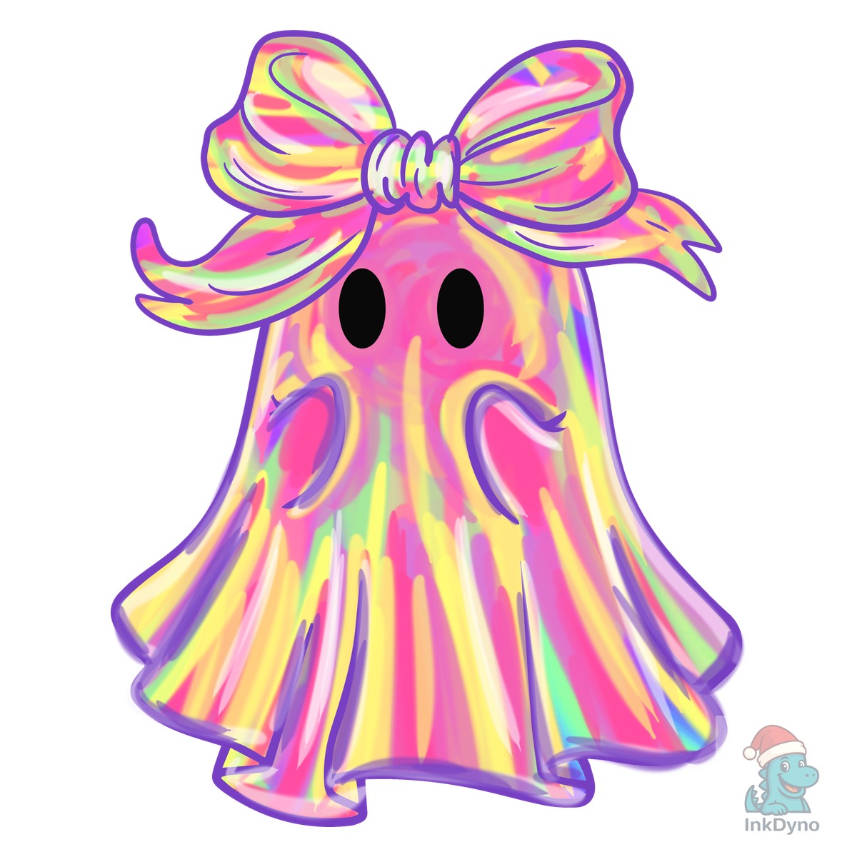 Pink Ghost Halloween Cute Ghost
