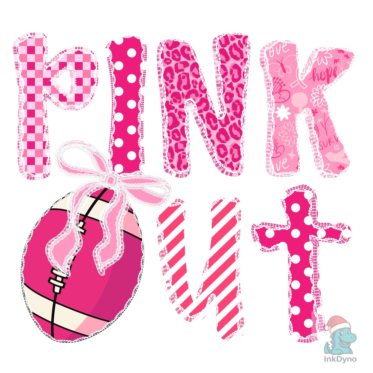 Pink out Football Game Day Cancer