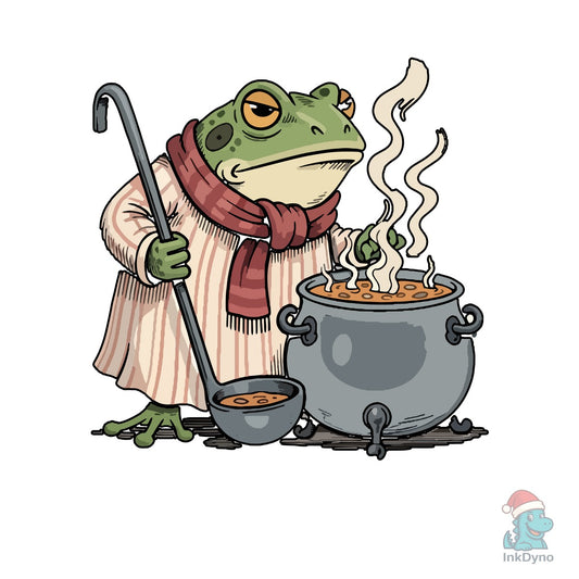 Cute and Quirky Frog T-Shirt - DTF Transfer