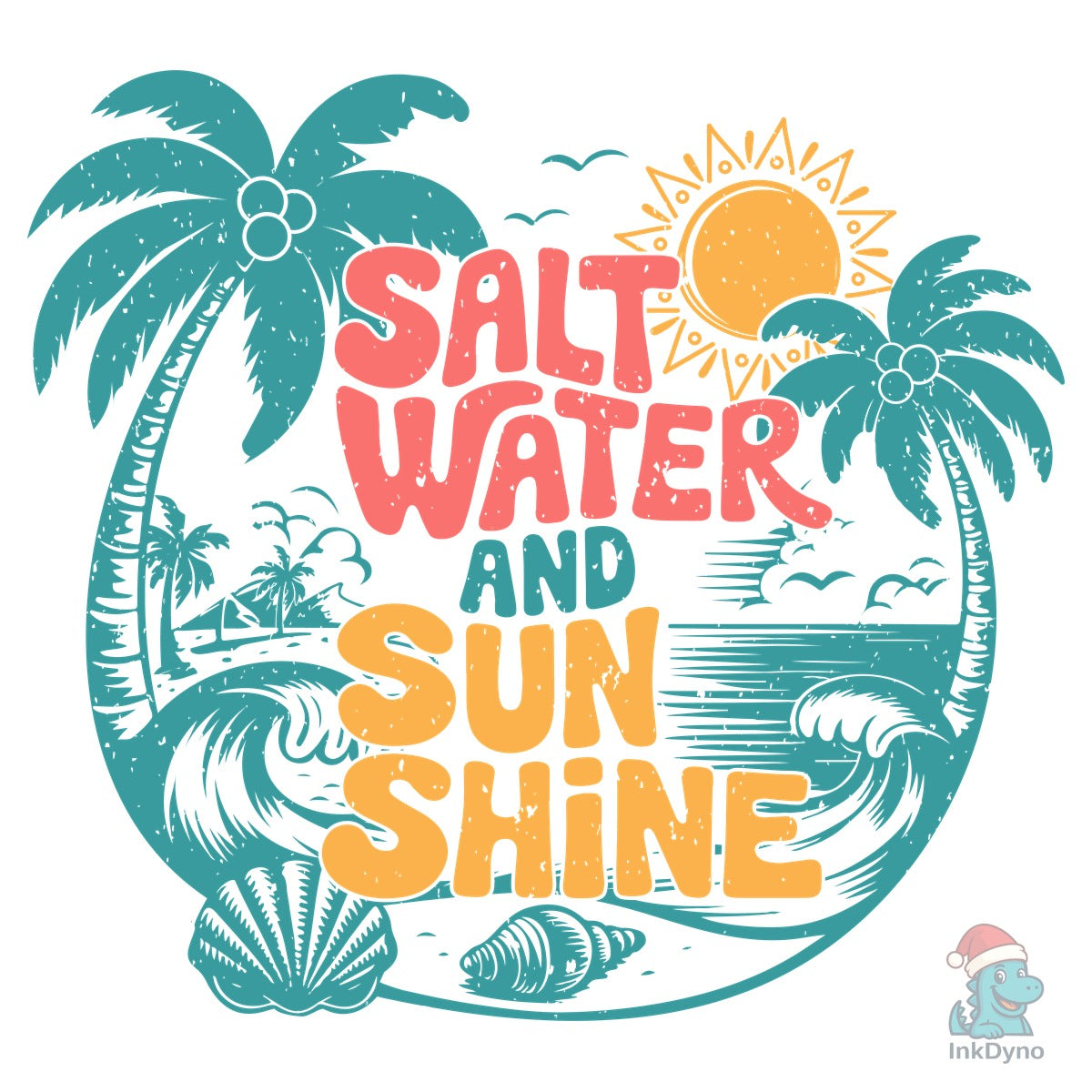 Salt Water AndSunshinePNG Tropical Beach