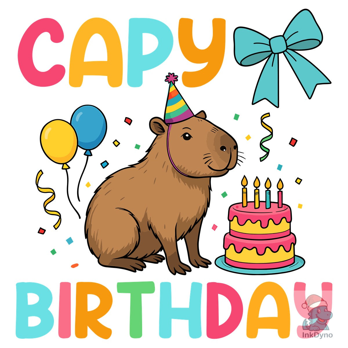 Capybara Birthday T-Shirt