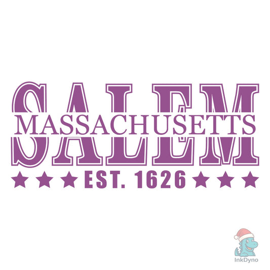 Salem Massachusetts Halloween - DTF Transfer