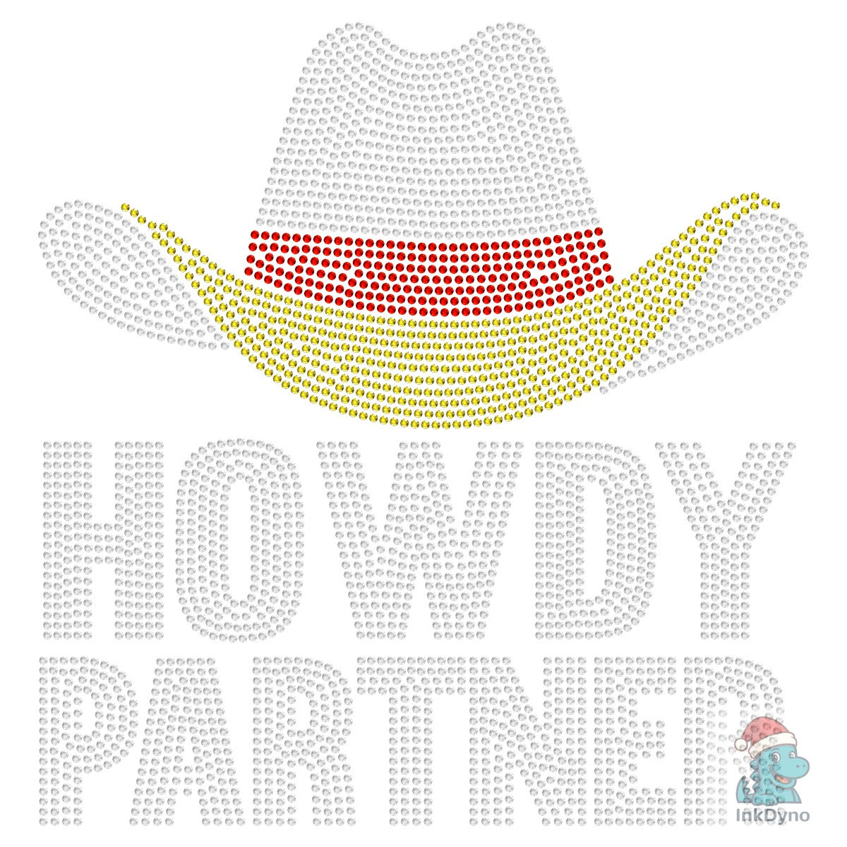 Howdy Partner Hotfix Rhinestone Design