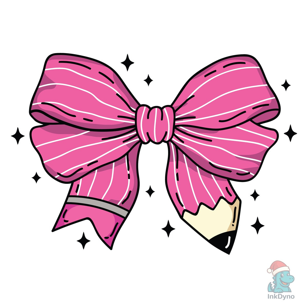 Pencil Bow Coquette Pencil Bow