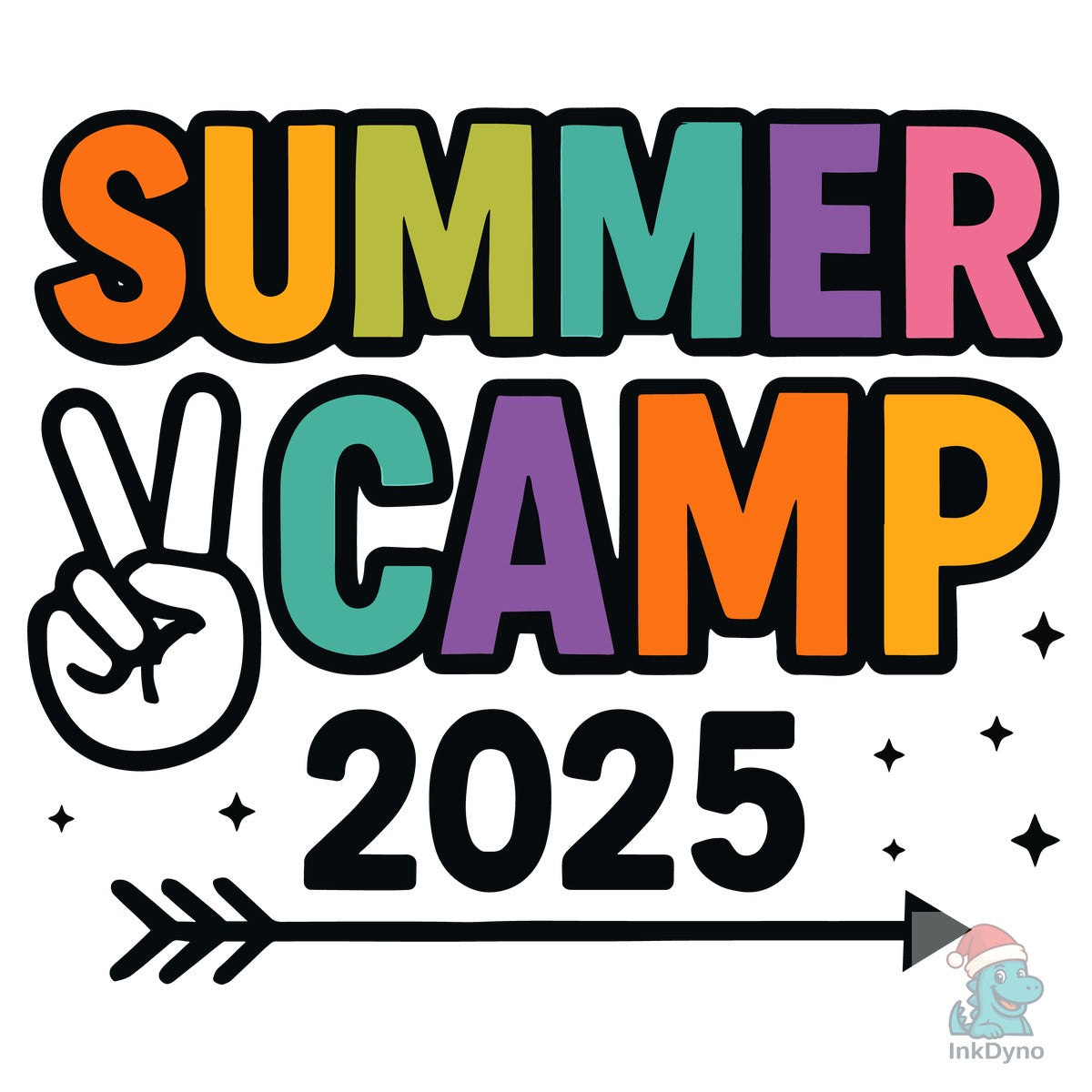 Summer Camp 2025 Fun Youth Camp Shirt