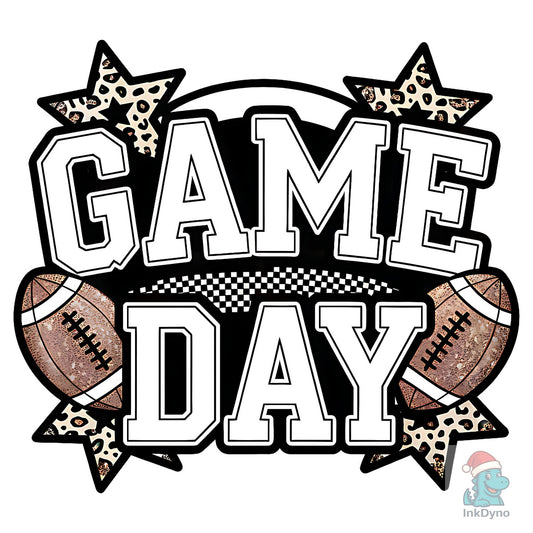Game Day Football Design - DTF Transfer