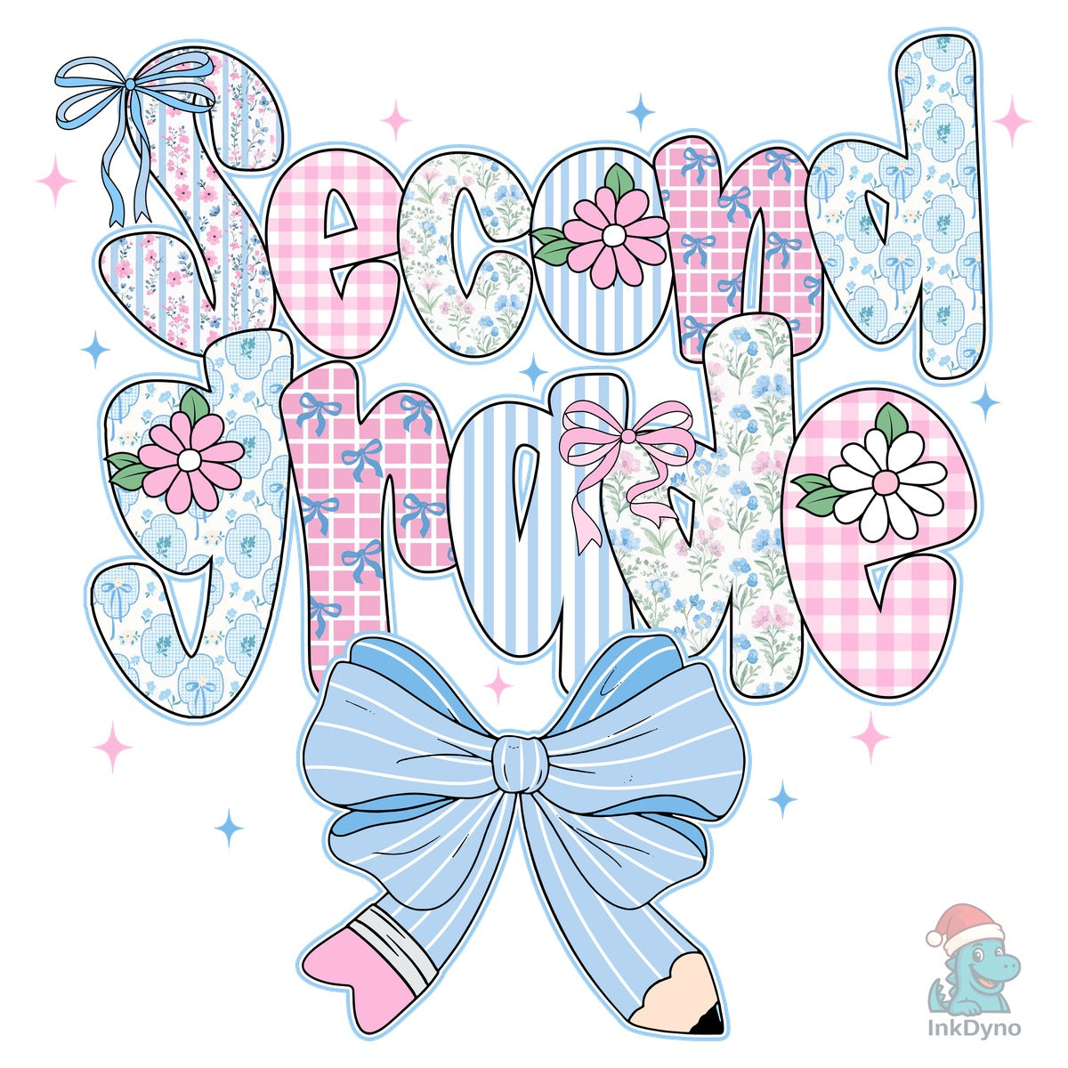 Preppy Back-to-School Floral