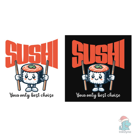 Sushi Buddy Cute Food - DTF Transfer