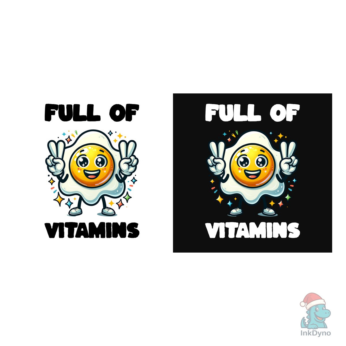Full of Vitamins Egg Design