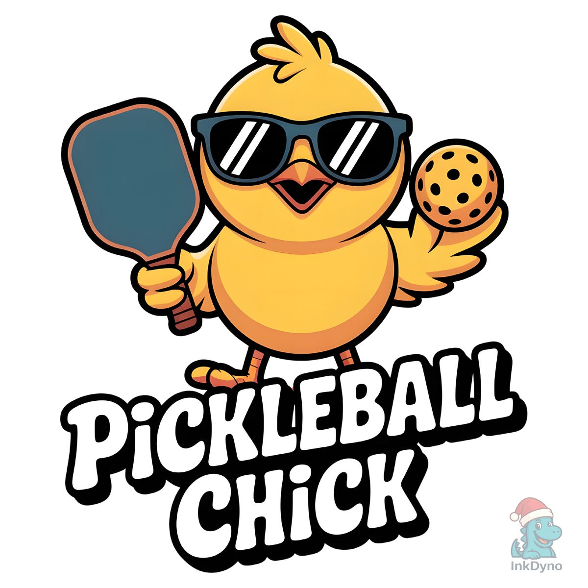 Pickleball Chick Funny Women's Picklebal