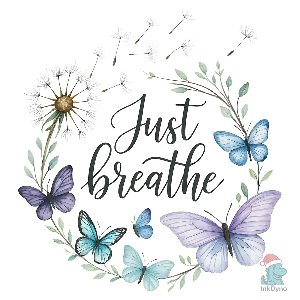 Dandelion Blowing T Shirt Design