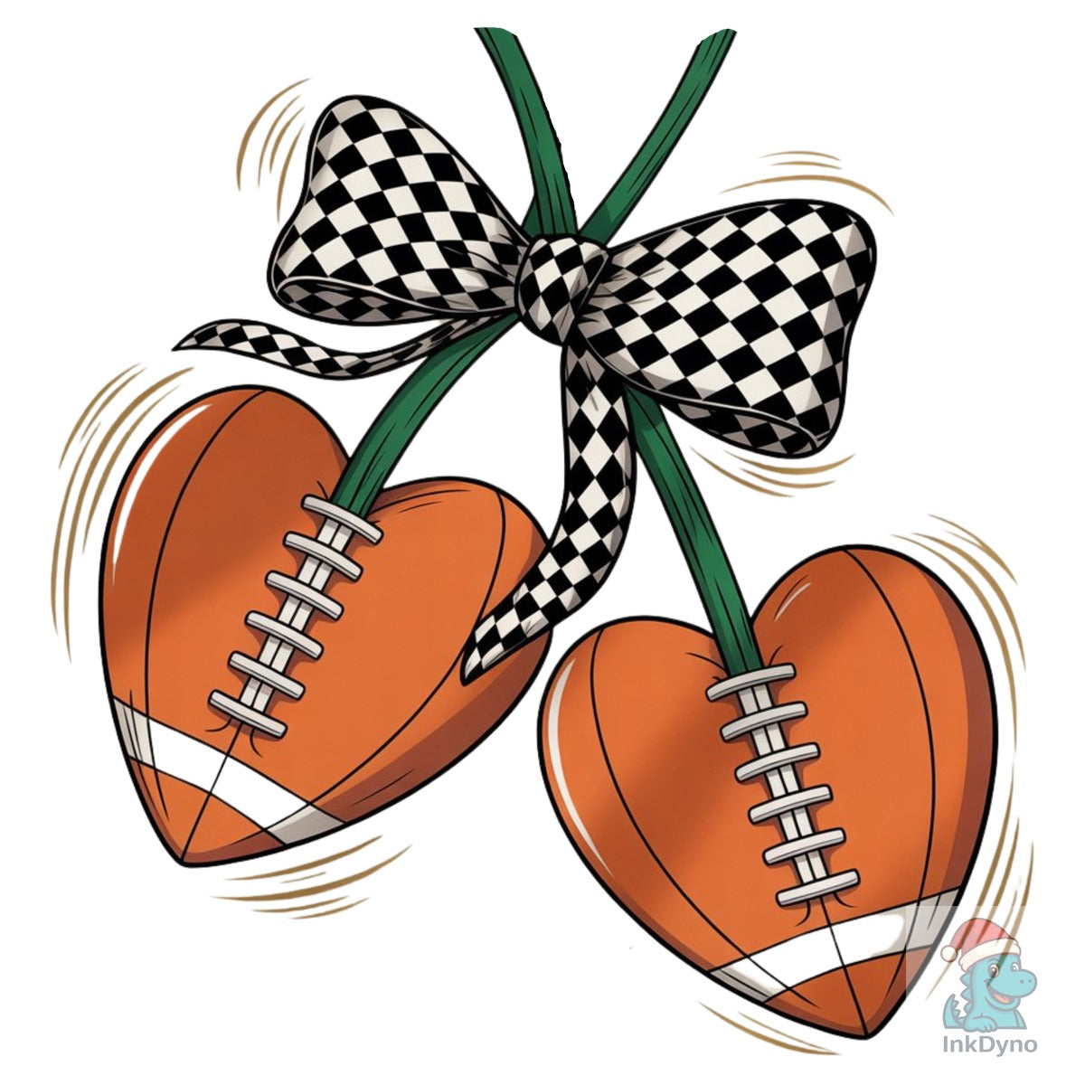 Football Checkered Coquette Game Day