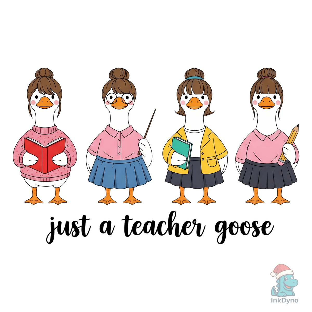 Just a Teacher Goose Funny Teacher