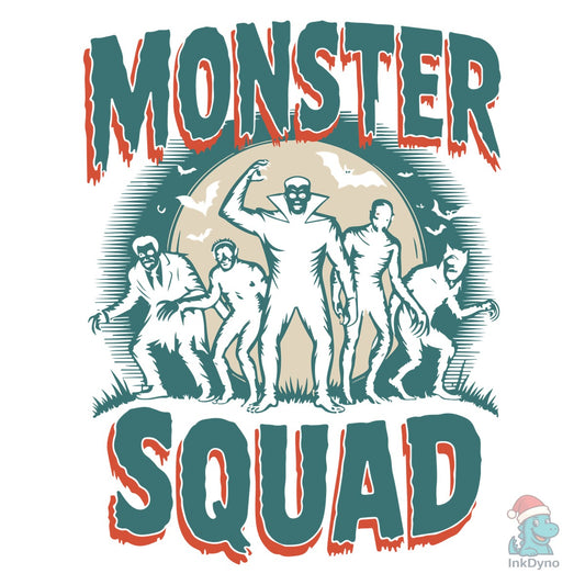 Monster Squad Men's Halloween T-shirt - DTF Transfer