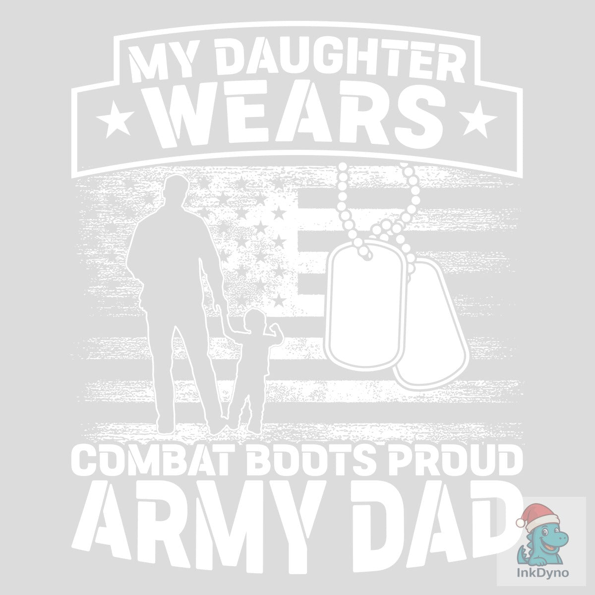 My Daughter Wears Combat Boots Proud Arm