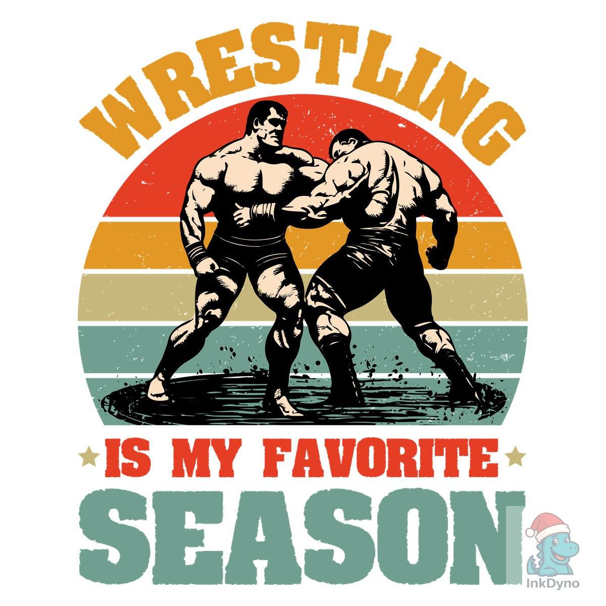 Wrestling T-Shirt Design