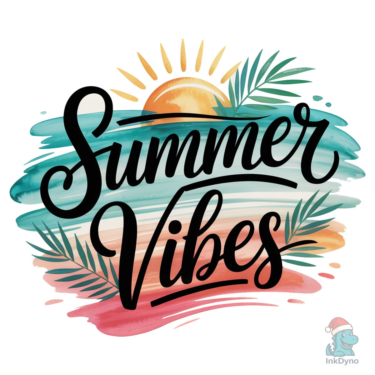 Summer Vibe Trendy Beach Quote