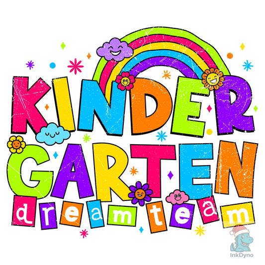 Kindergarten Teacher Back to School - DTF Transfer