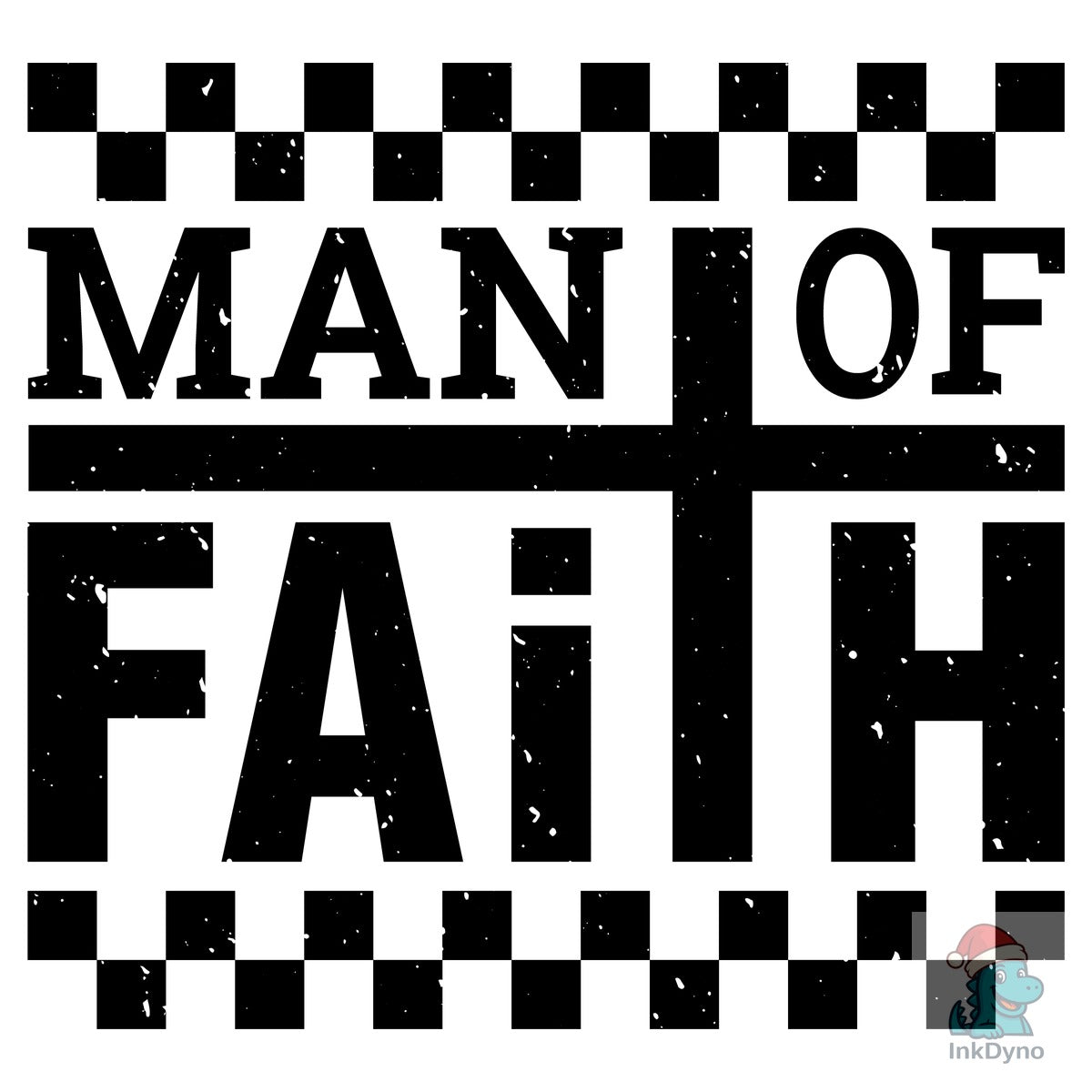 Man of Faith Retro Jesus Shirt