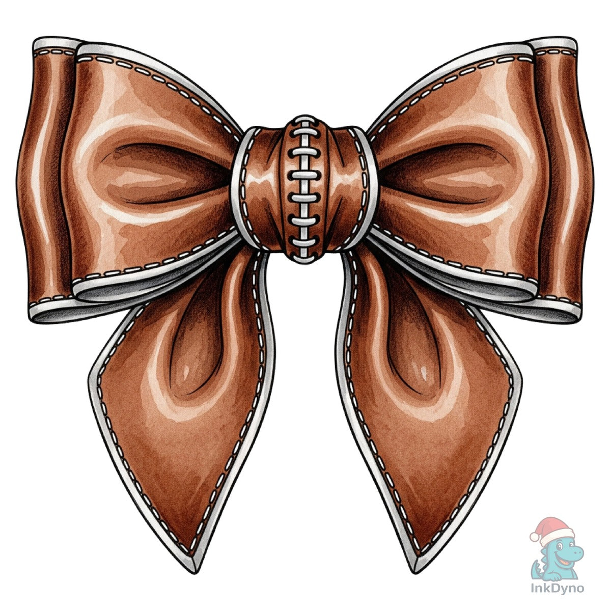Retro Football Bow