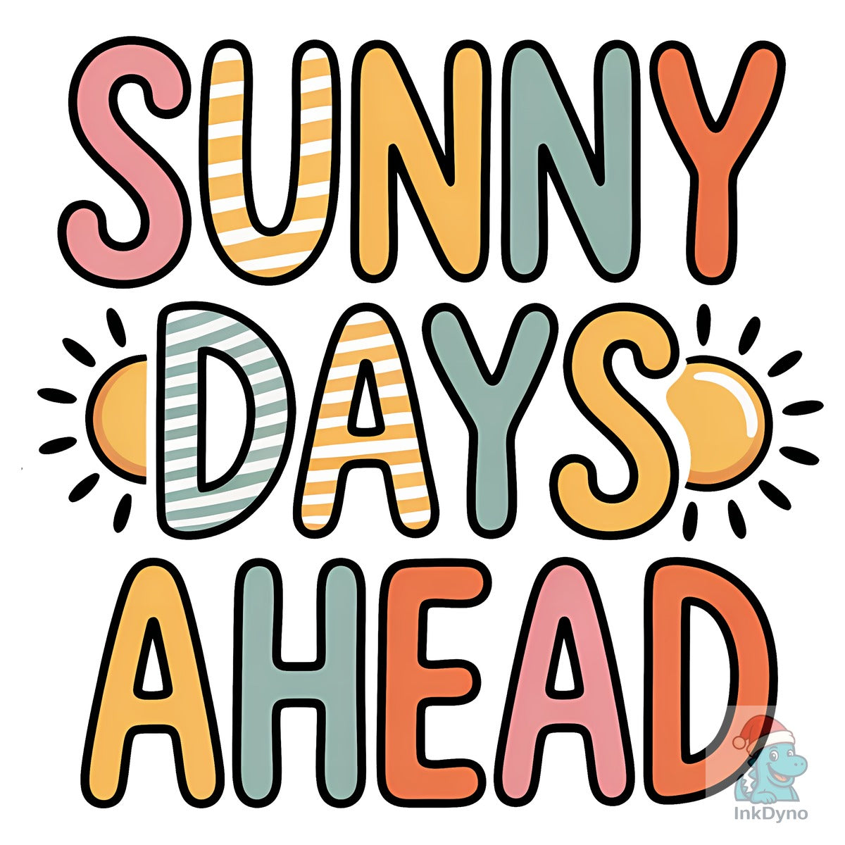 Sunny Days Ahead Summer Vacation Shirt