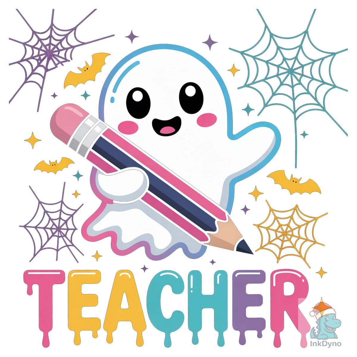Spooky Teacher Halloween Neon Sign