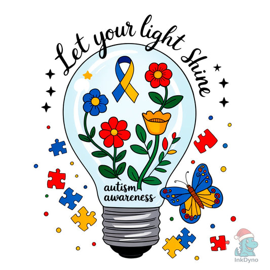 Autism Awareness Sublimation - DTF Transfer
