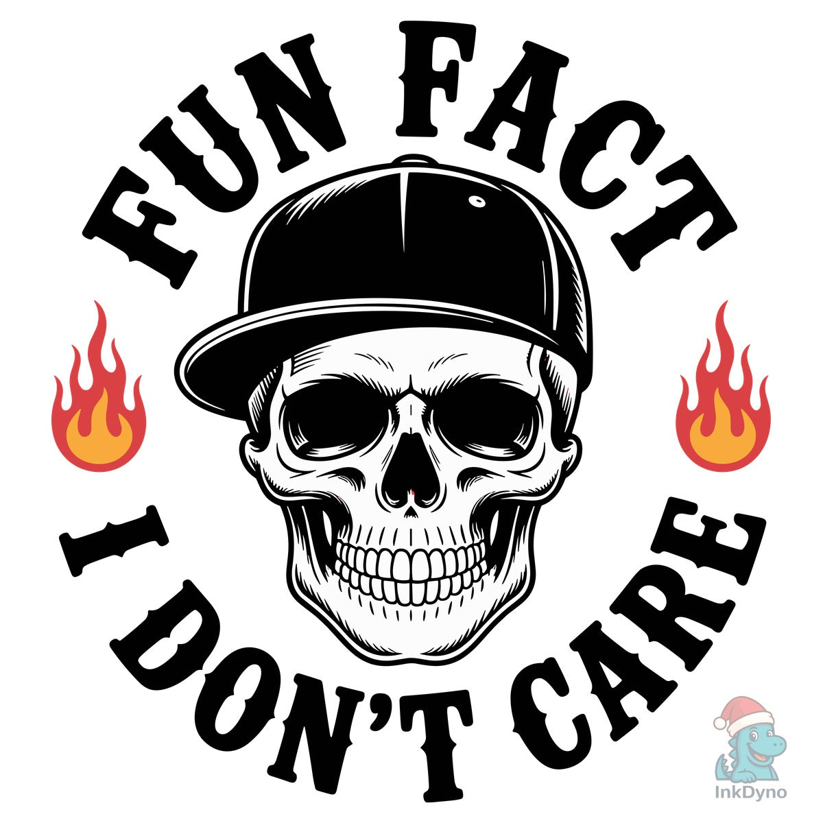 Fun Fact I Dont Care Skeleton