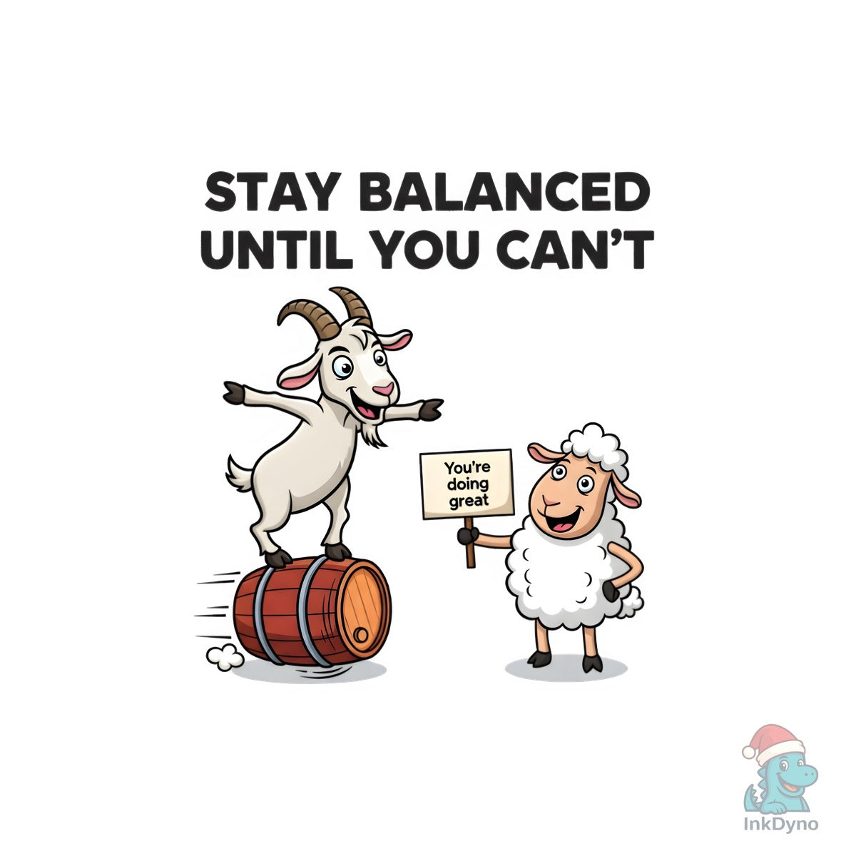 Goat's Balancing Act