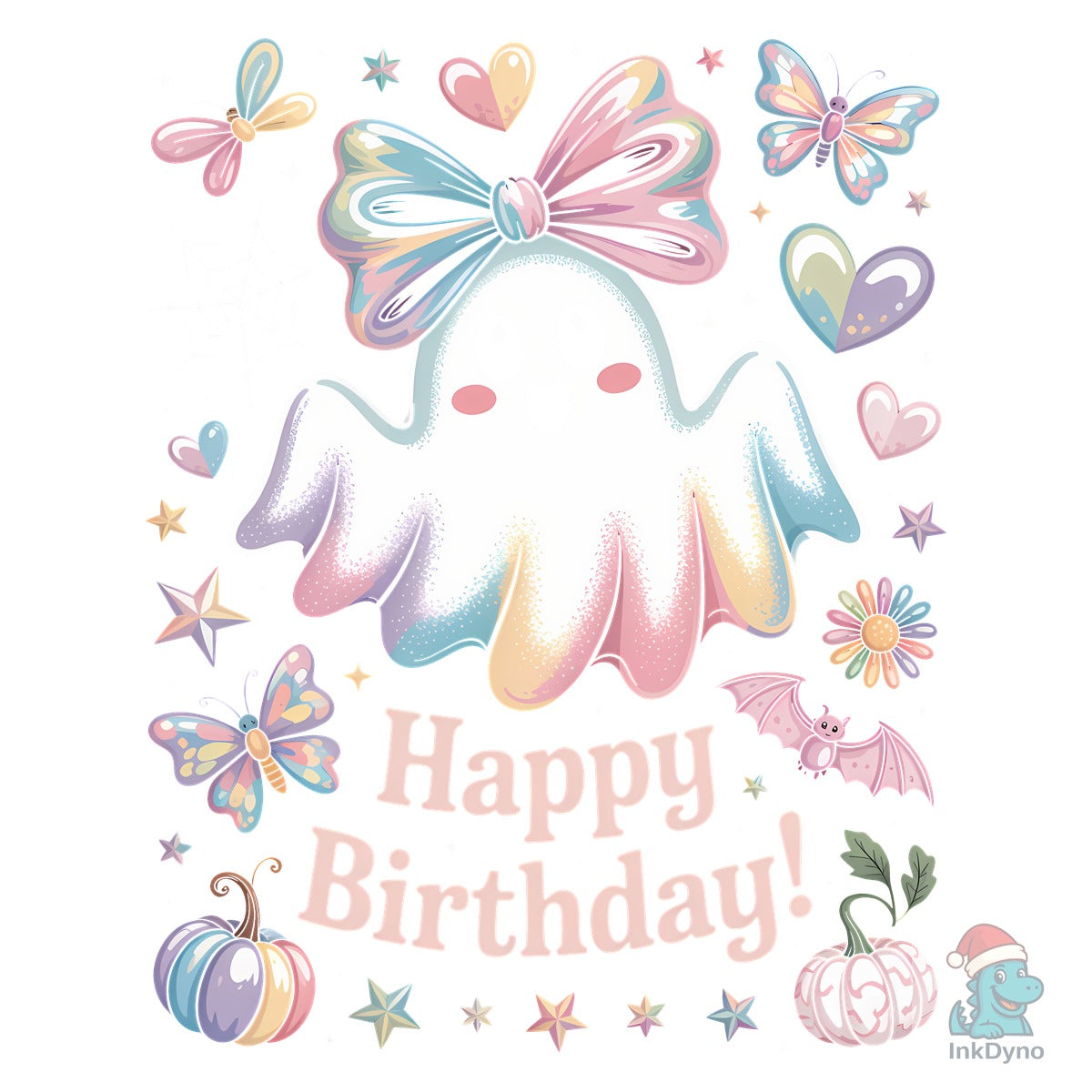 Halloween Ghost Birthday Girl Shirt