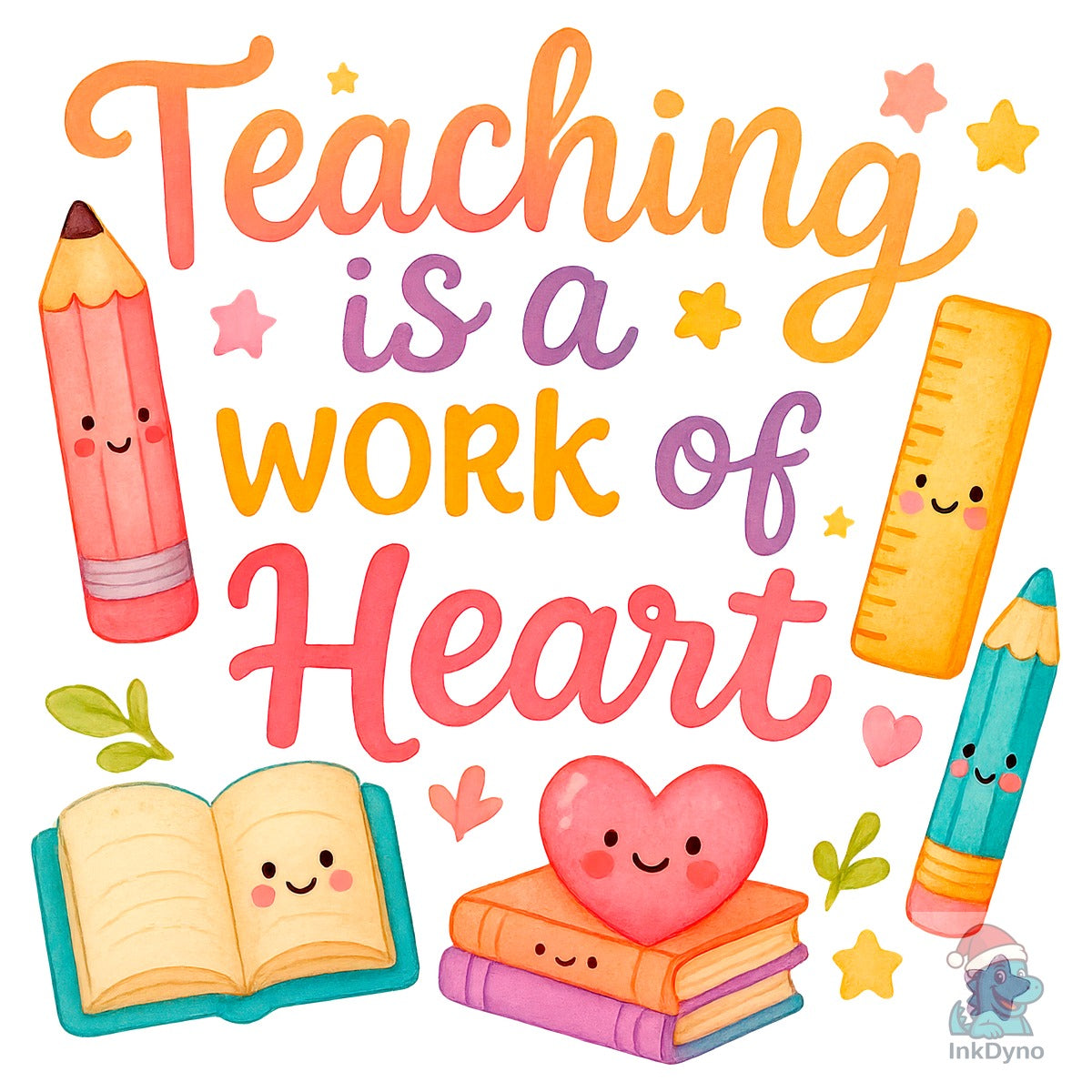Teaching is a Work of Heart Shirt