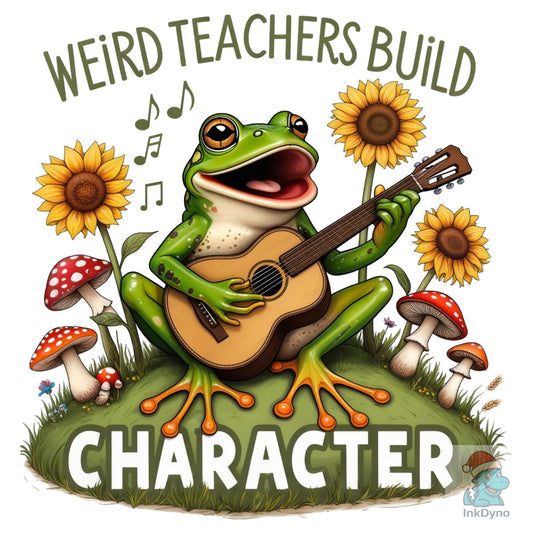 Funny Frog Teacher Sublimation - DTF Transfer