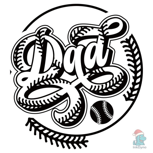 Baseball Dad Calls Me Dad T-Shirt - DTF Transfer