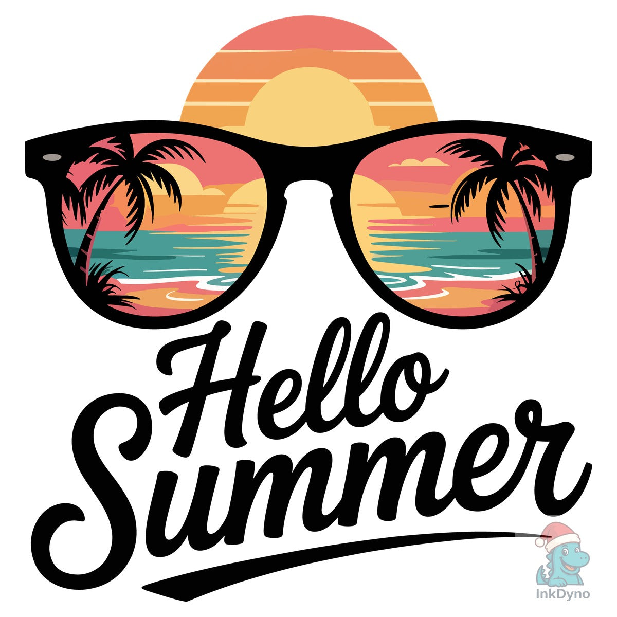 Hello Summer Sublimation T-Shirt