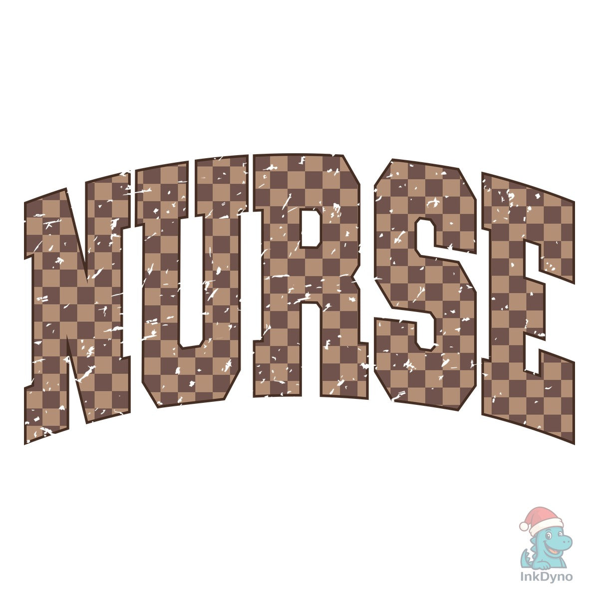 Nurse Retro Checkered Nurse Varsity