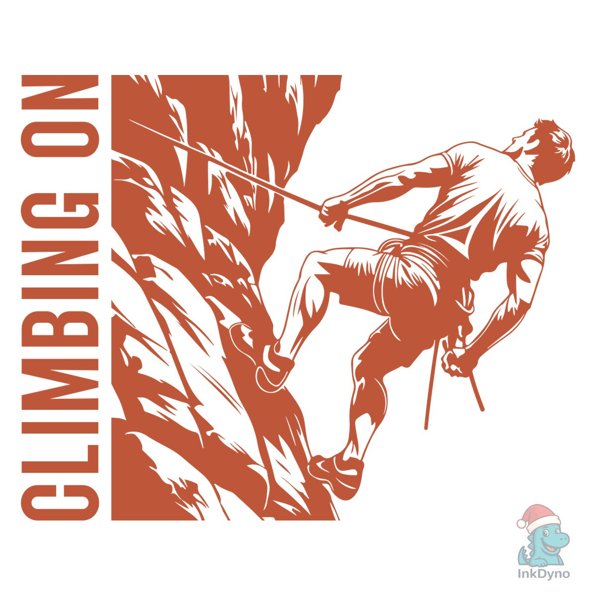Rock Climbing T-shirt Design