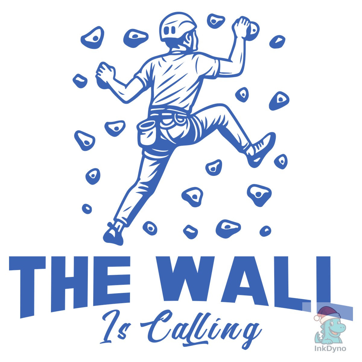 Rock Climbing Vector T-shirt Design