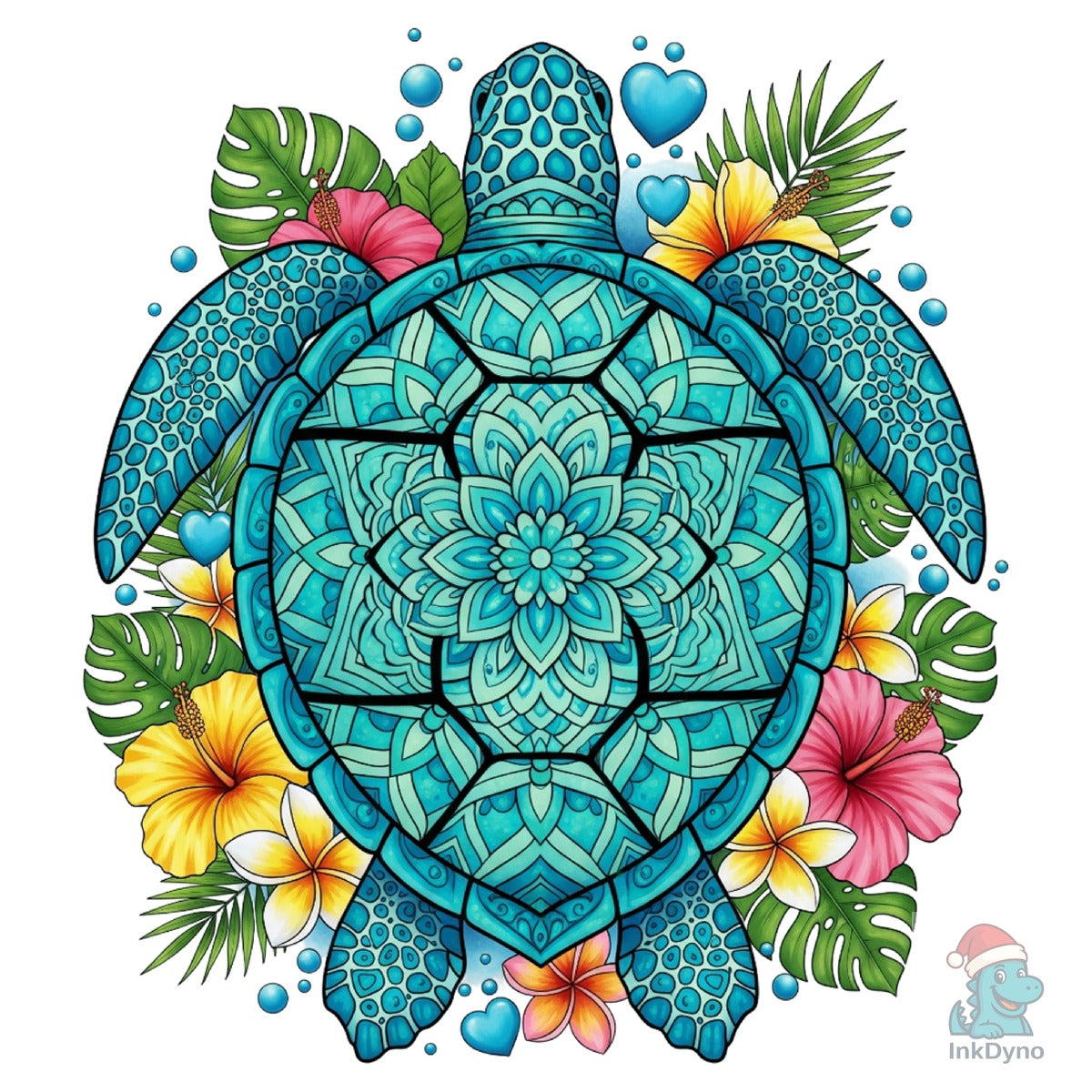 Sea Turtle Nautical Sublimation