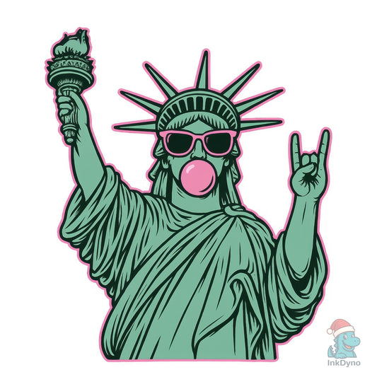 4th of July Statue of Liberty USA - DTF Transfer