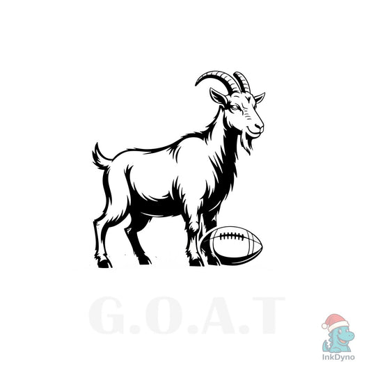 Fantasy Football G.O.a.T T-Shirt - DTF Transfer